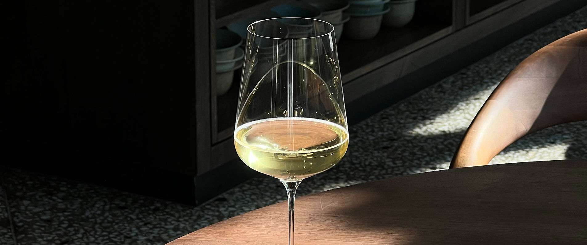 A glass poured at the FOUND bar